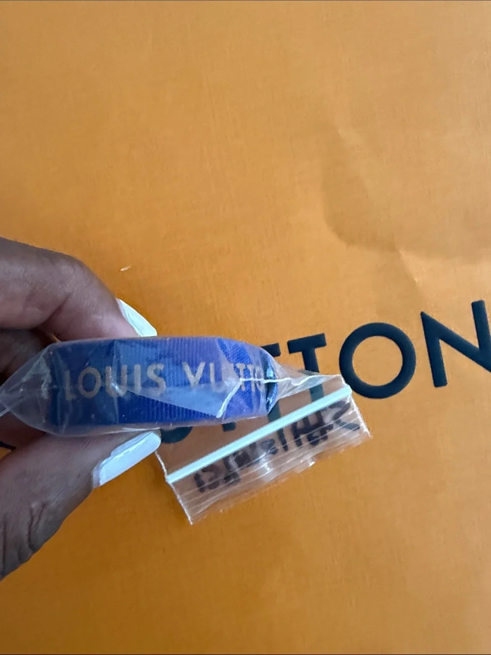 Authentic LV ribbon..11ft.5inches